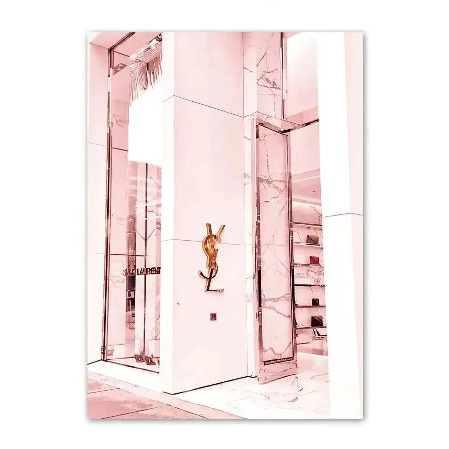 Affiche en toile MARQUES LUXE