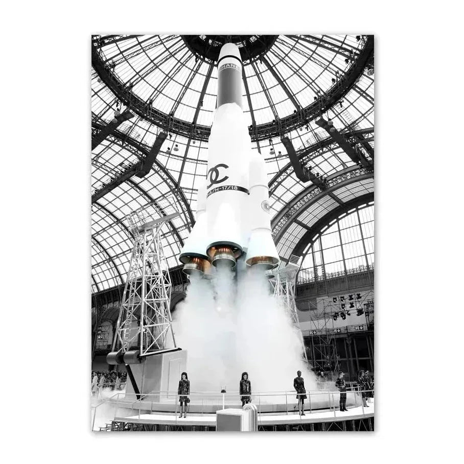 Affiche en toile MARQUES LUXE