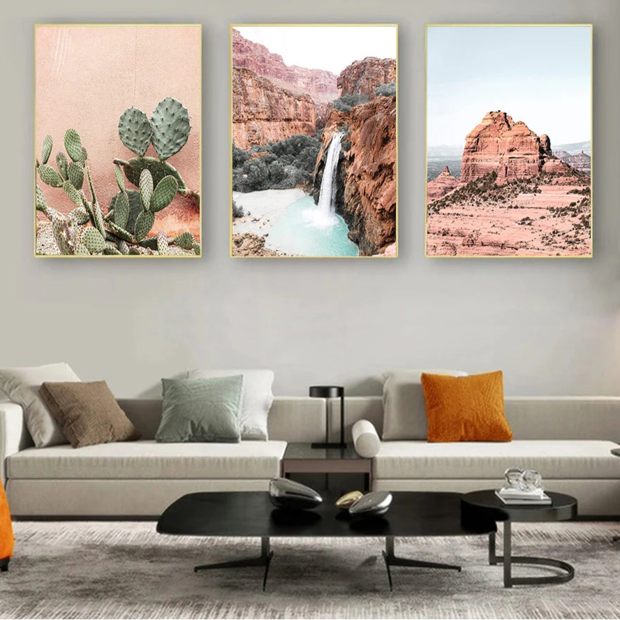 Affiche en toile ARIZONA DESERT GRAND CANYON
