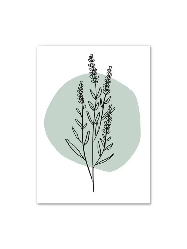Affiche en toile PLANTES AGAVE MONSTERA