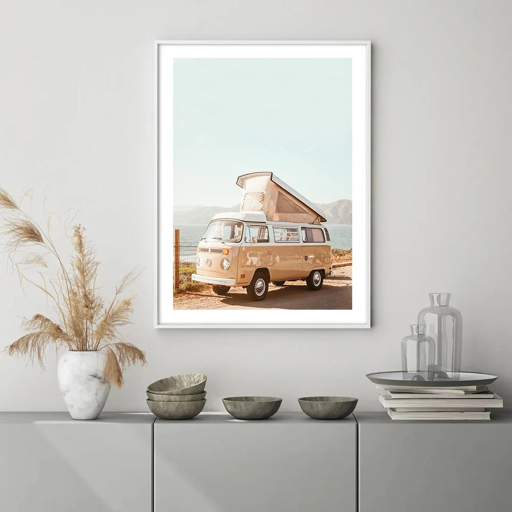 Affiche en toile "CALIFORNIE"