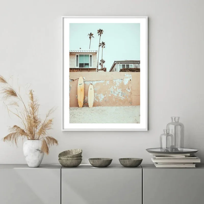 Affiche en toile "CALIFORNIE"