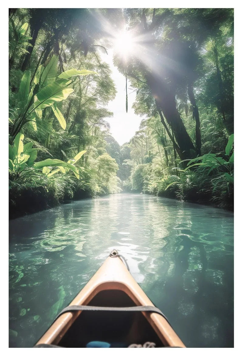 Affiche en toile FORET TROPICALE ANIMAL