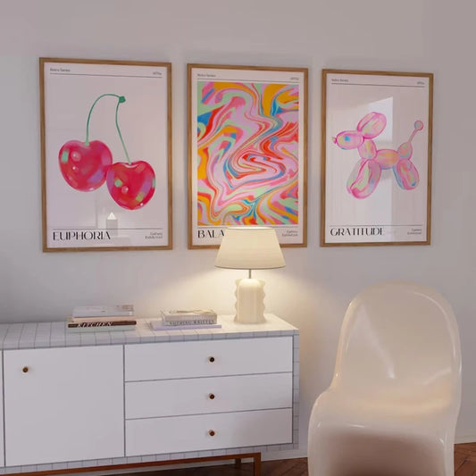 Set de 3 affiches "RETRO"