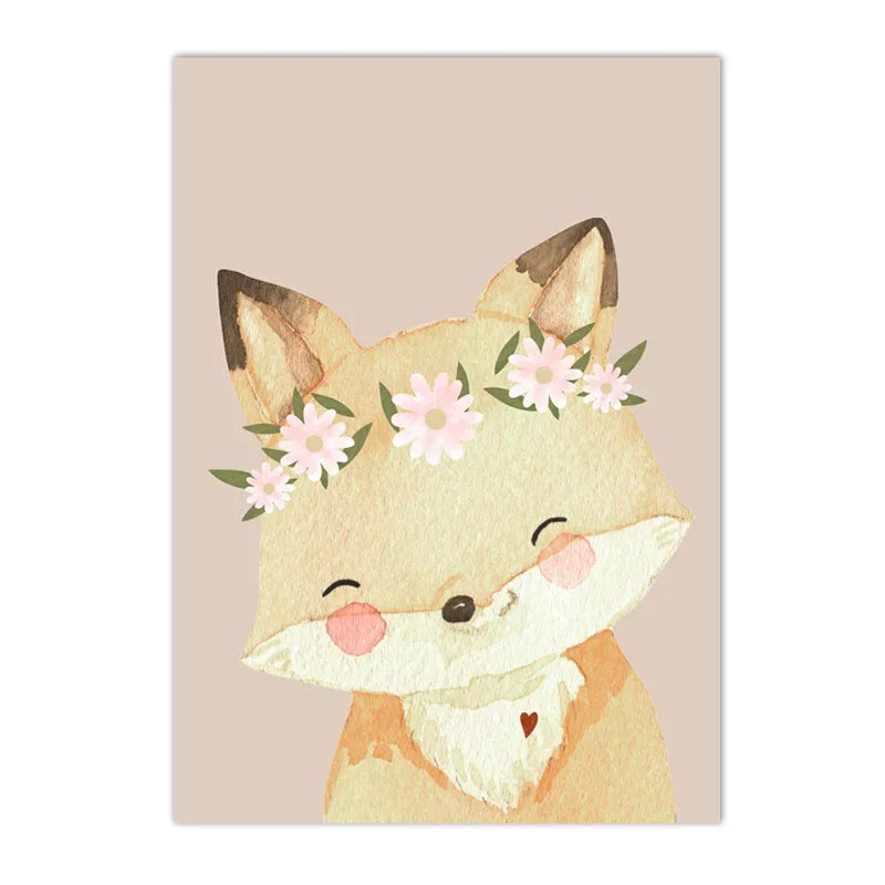 Affiche en toile CUTE