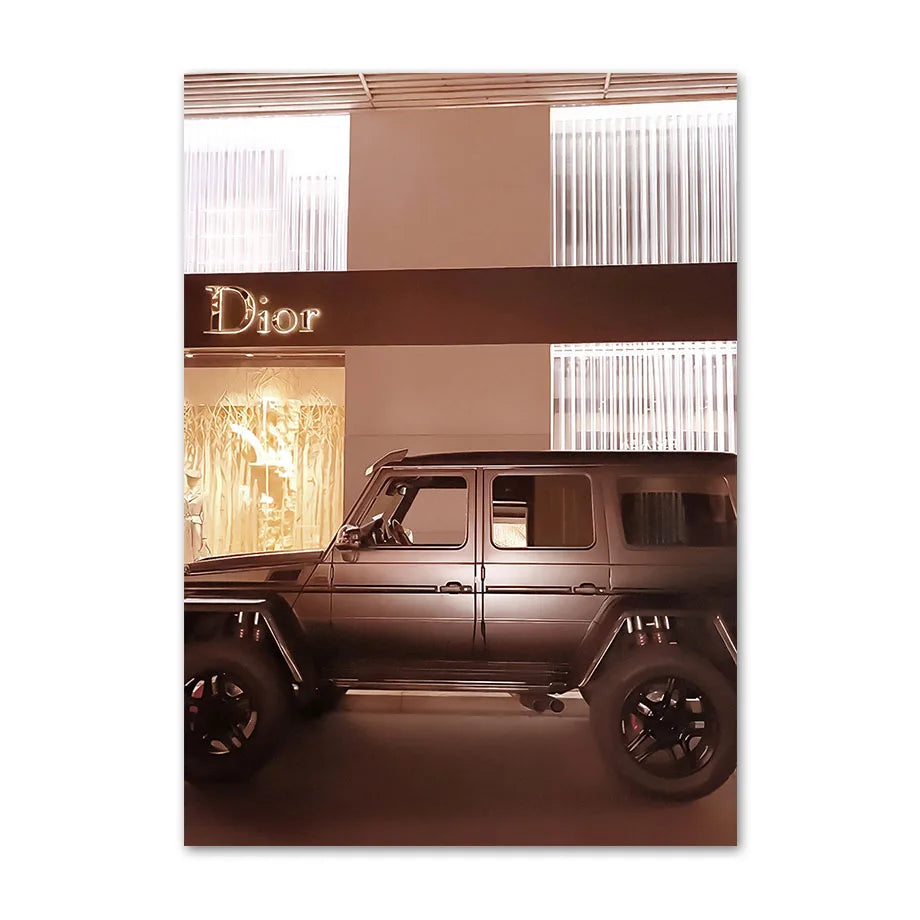 Affiche en toile DIOR