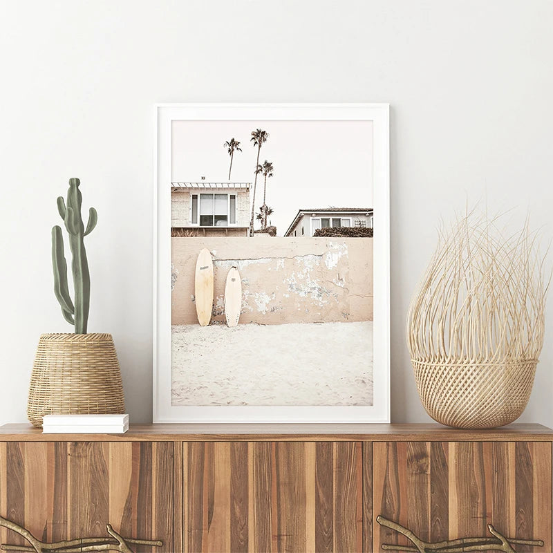Affiche en toile BEACH BOHO