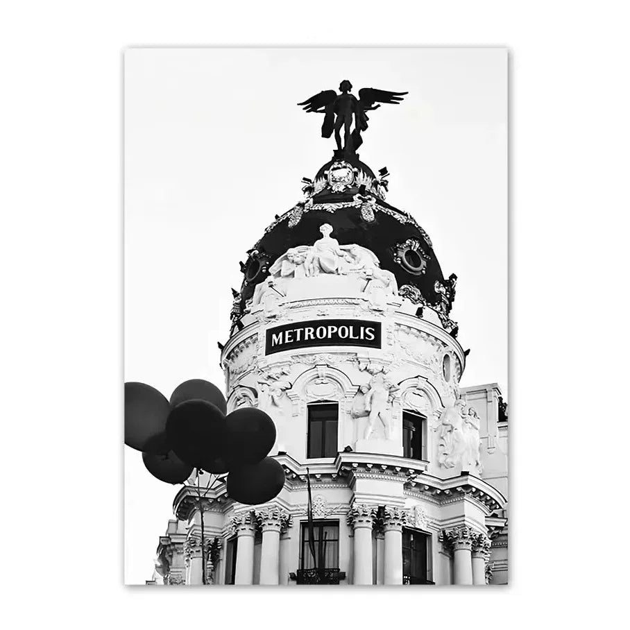 Affiche en toile MARQUES LUXE