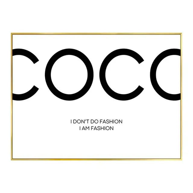 Affiche en toile PARIS LUXE