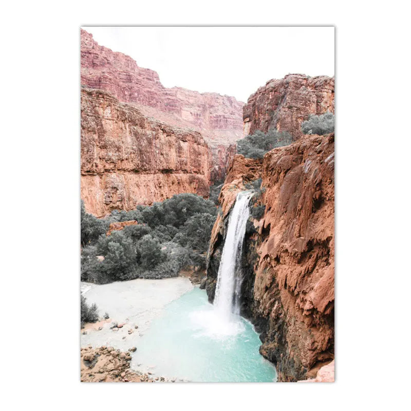 Affiche en toile ARIZONA DESERT GRAND CANYON