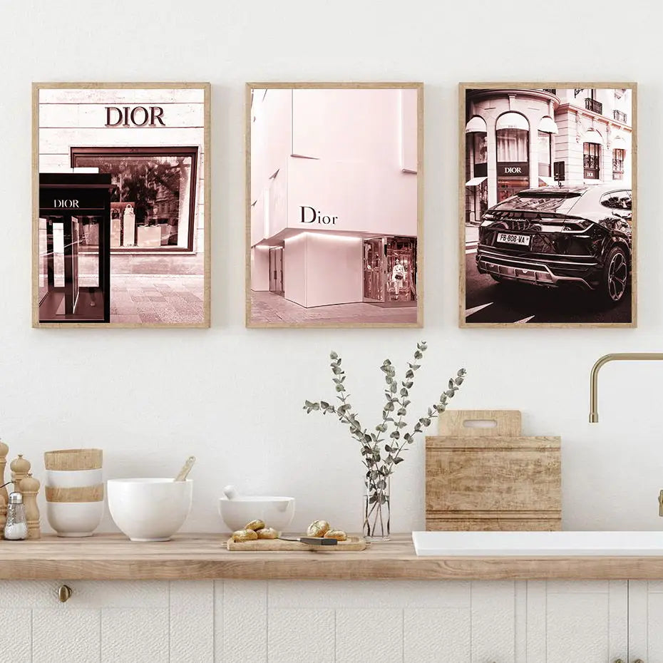 Affiche en toile DIOR