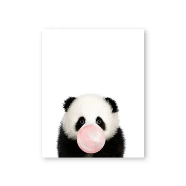 Affiche en toile "ANIMAUX SAFARI"