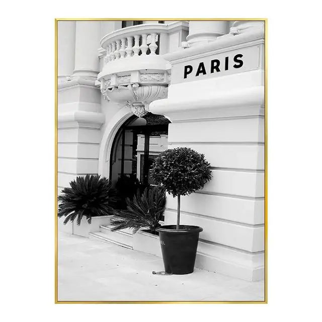 Affiche en toile PARIS LUXE