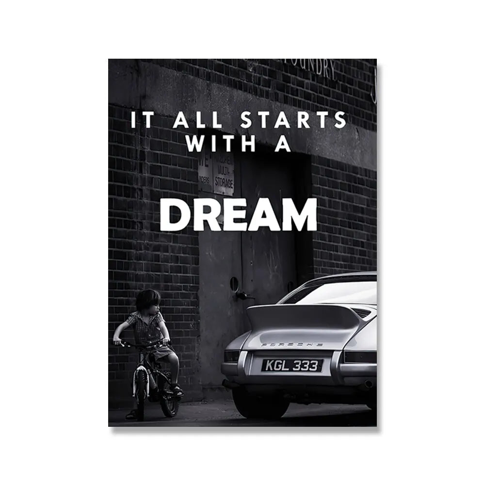 Affiche en toile PHOTO LUXE