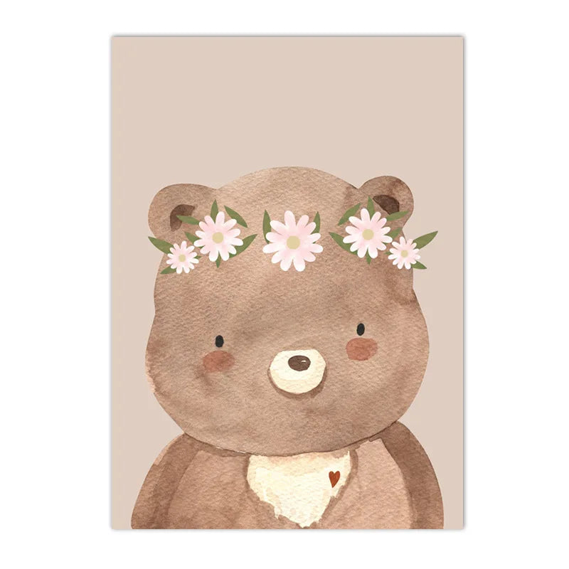 Affiche en toile CUTE