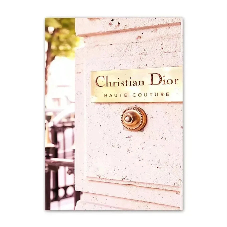 Affiche en toile MARQUES LUXE