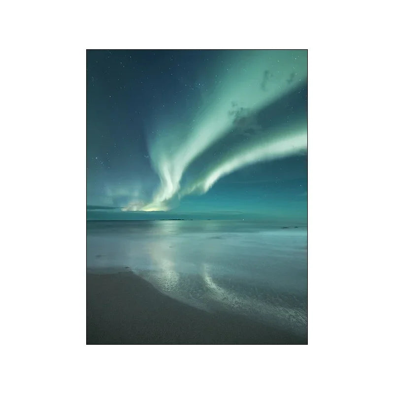 Affiche en toile PAYSAGE NORDIC