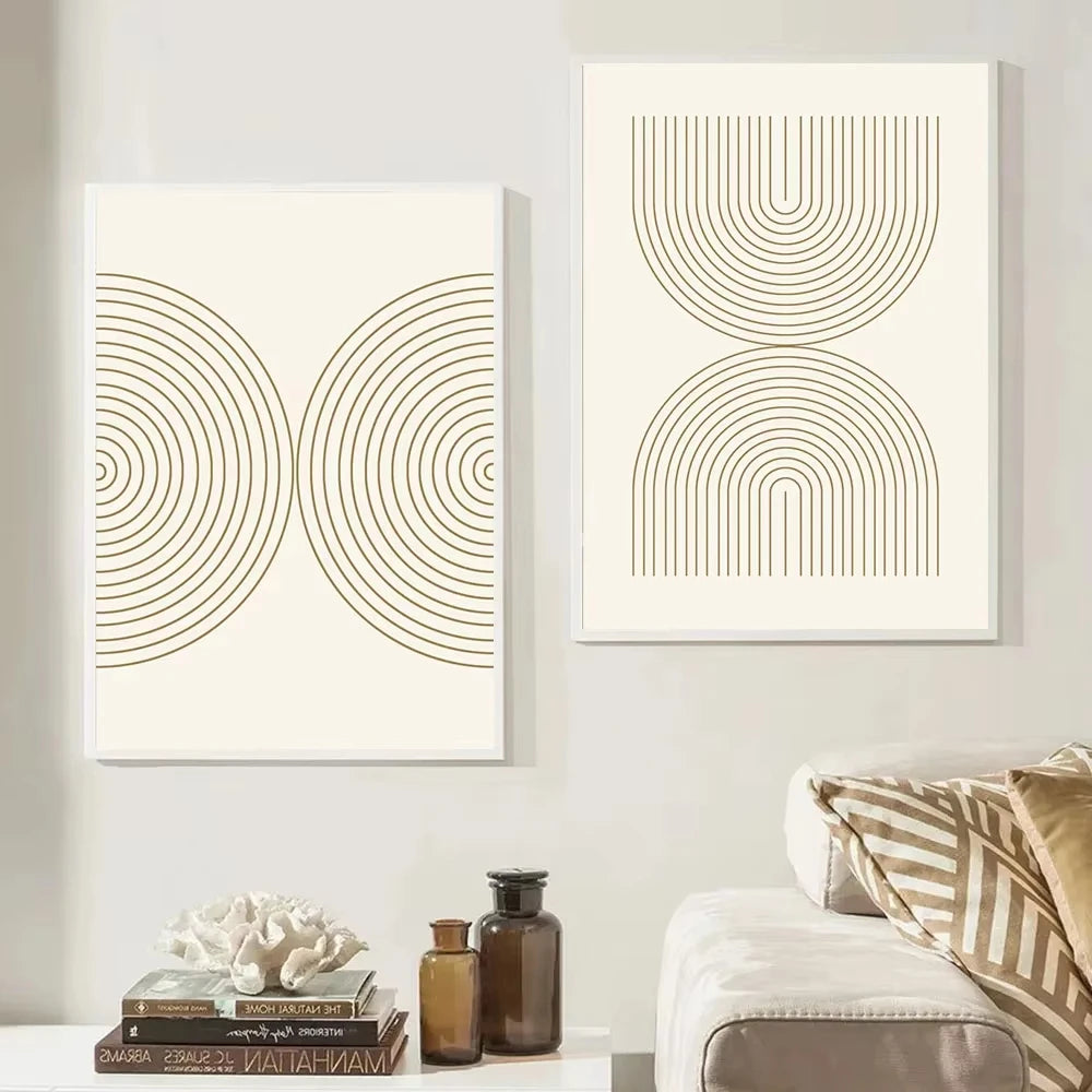 Affiche en toile "ARC CIEL"