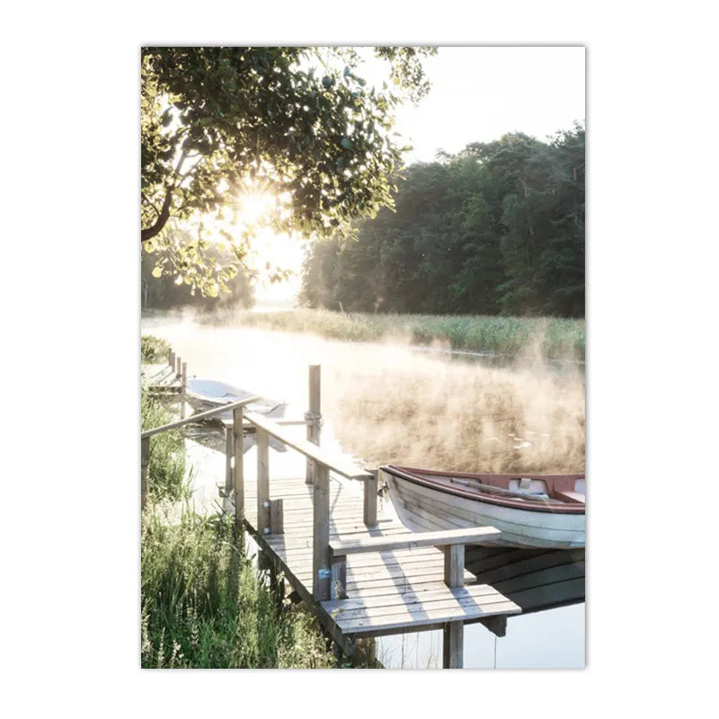Affiche en toile NORDIC GREEN