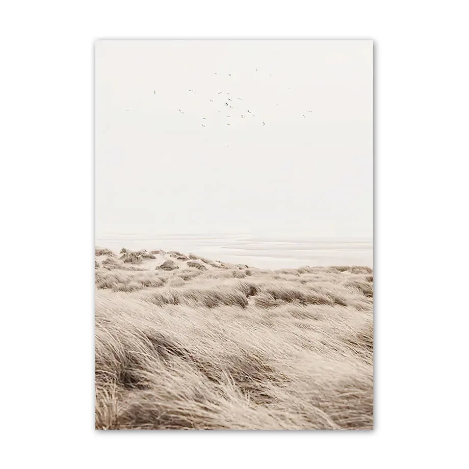 Affiche en toile BEIGE BEACH