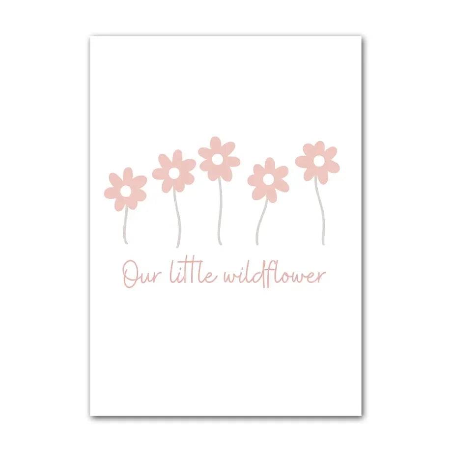 Affiche en toile "DOUCEUR"