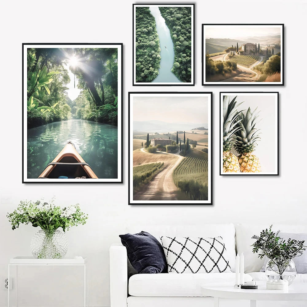 Affiche en toile FORET TROPICALE ANIMAL