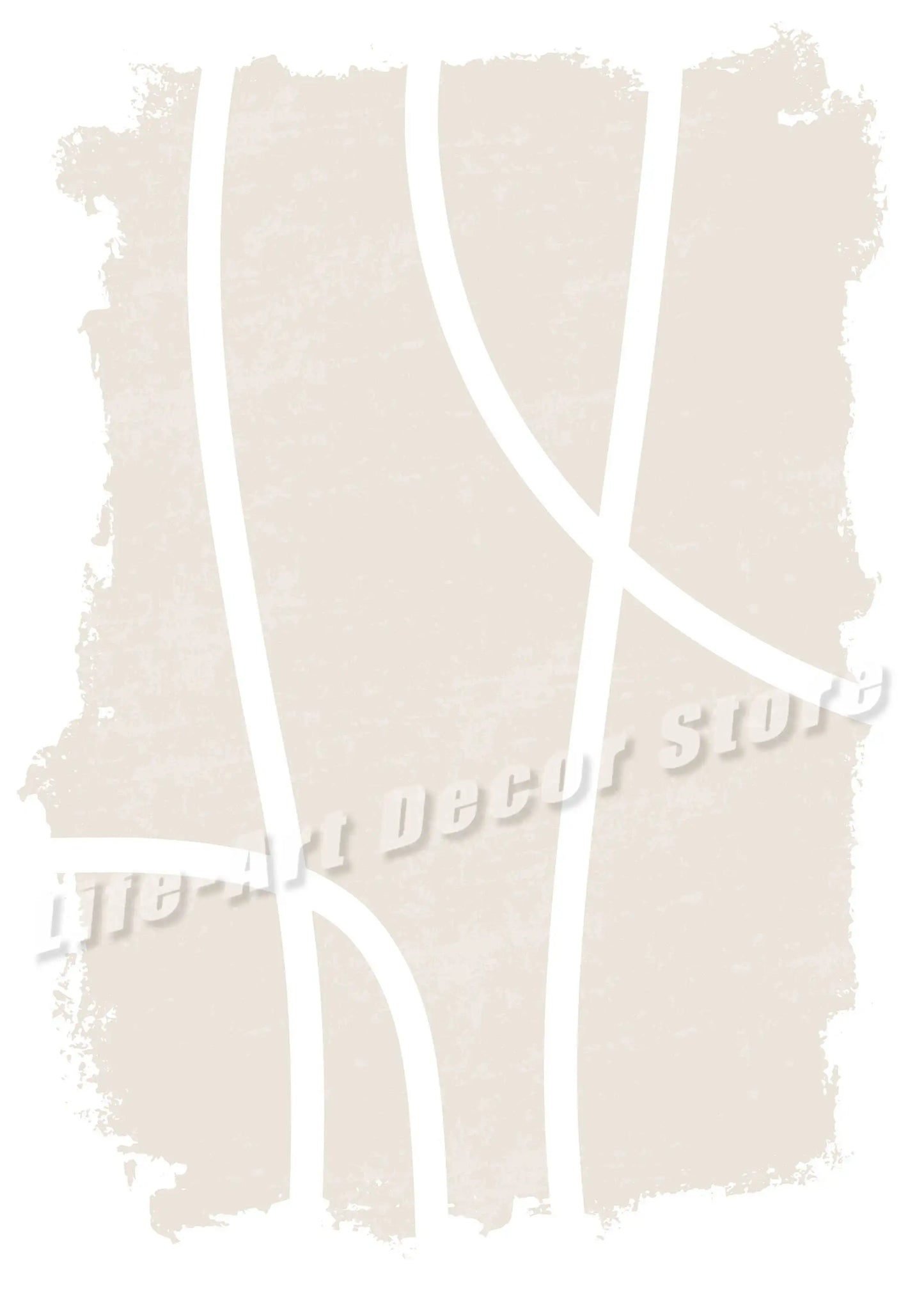 Affiche en toile abstraite NEUTRAL BEIGE
