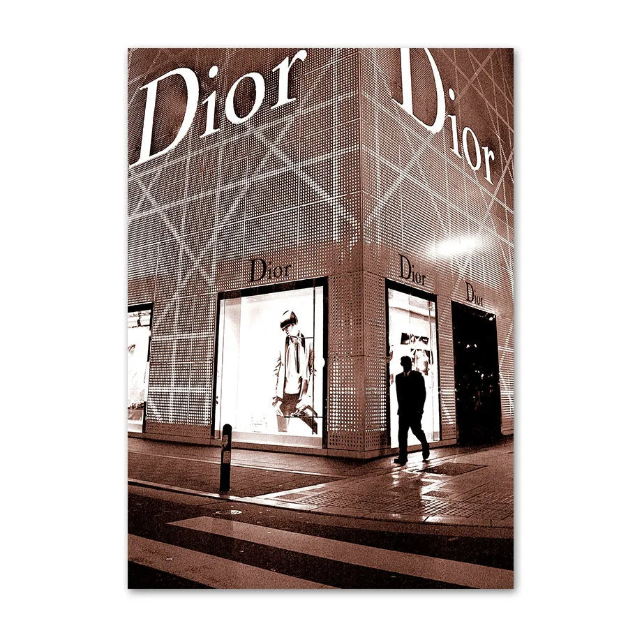 Affiche en toile DIOR