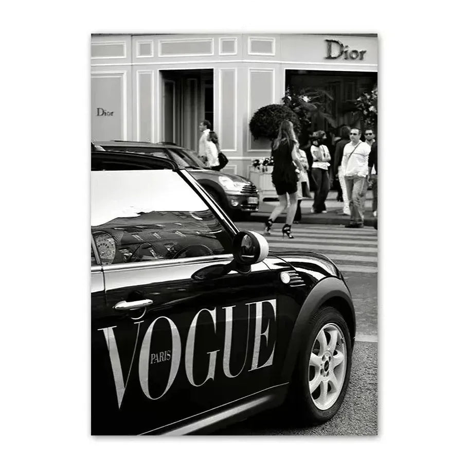 Affiche en toile MARQUES LUXE