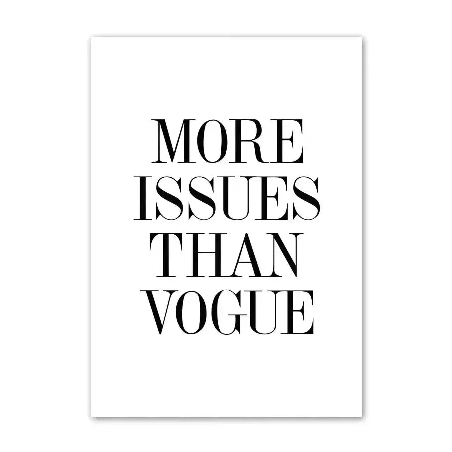 Affiche en toile MARQUES LUXE