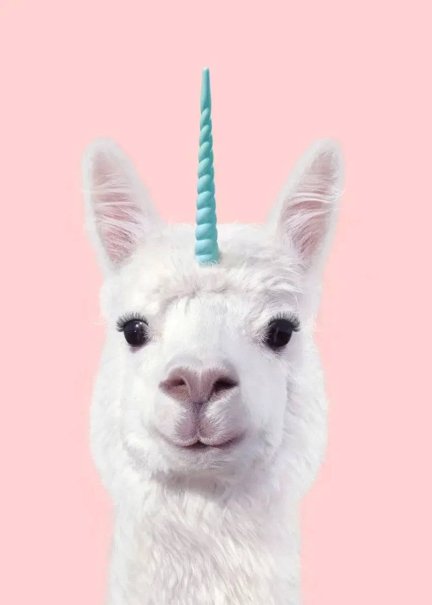 Affiche en toile "ANIMAUX EN FÊTE"