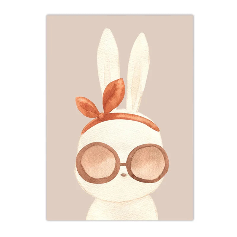 Affiche en toile CUTE
