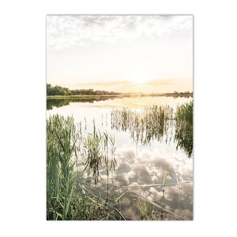 Affiche en toile NORDIC GREEN