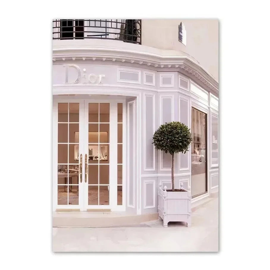 Affiche en toile MARQUES LUXE