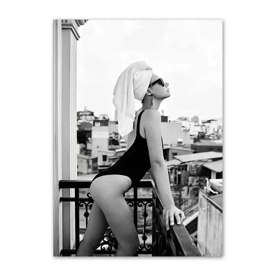 Affiche en toile MARQUES LUXE