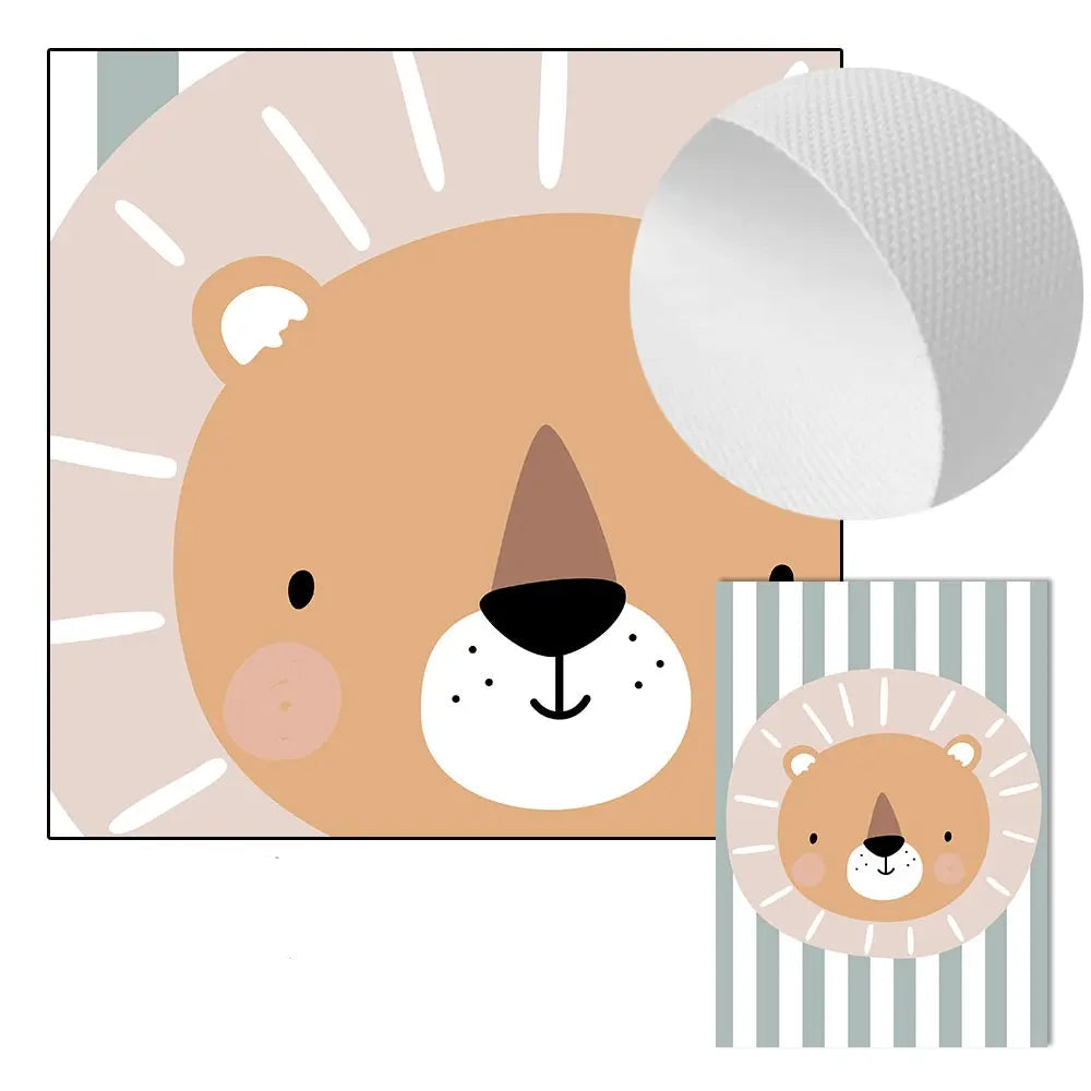 Set de 3 affiches en toile KIDS MIXTE
