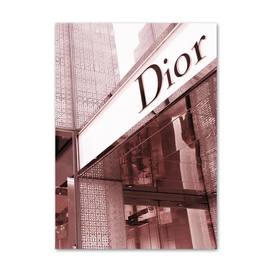 Affiche en toile DIOR