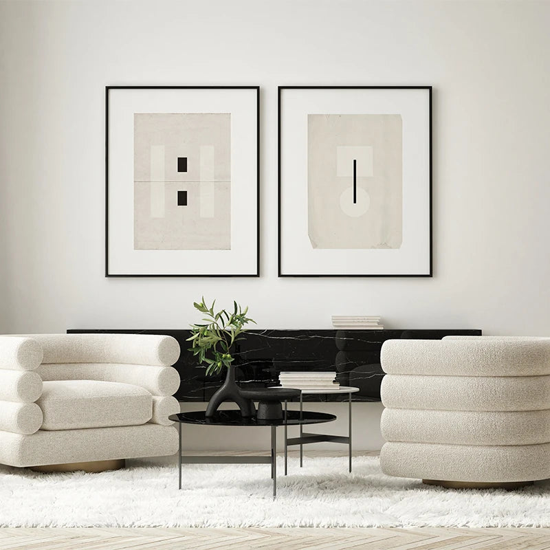 Affiche en toile abstraite ZEN
