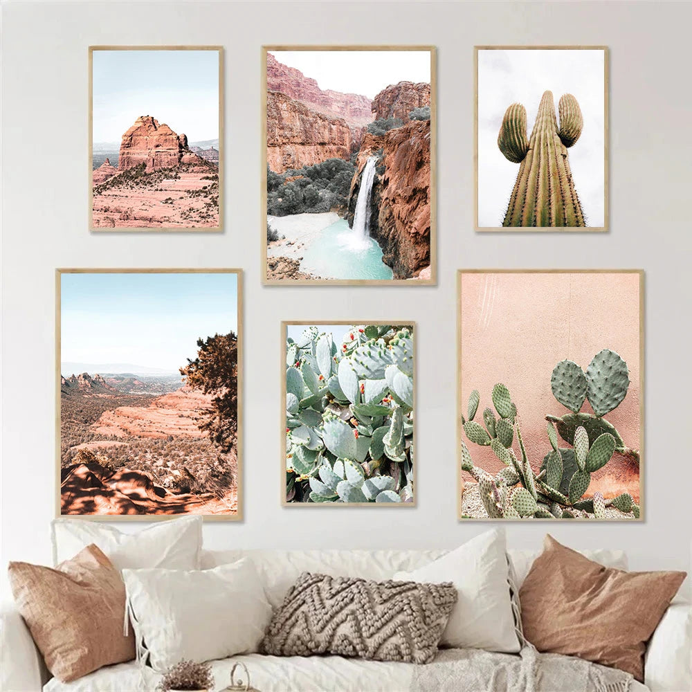Affiche en toile ARIZONA DESERT GRAND CANYON