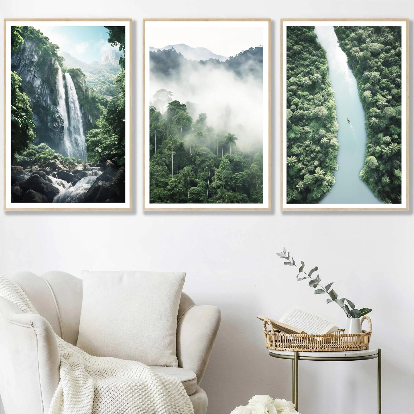 Affiche en toile FORET TROPICALE ANIMAL