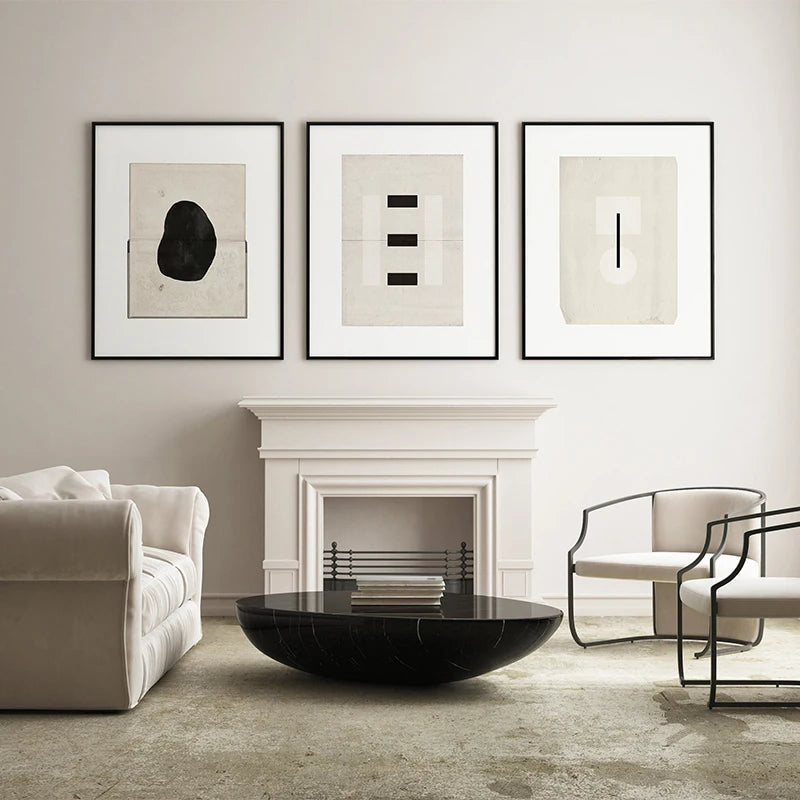Affiche en toile abstraite ZEN