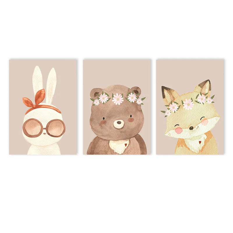 Affiche en toile CUTE