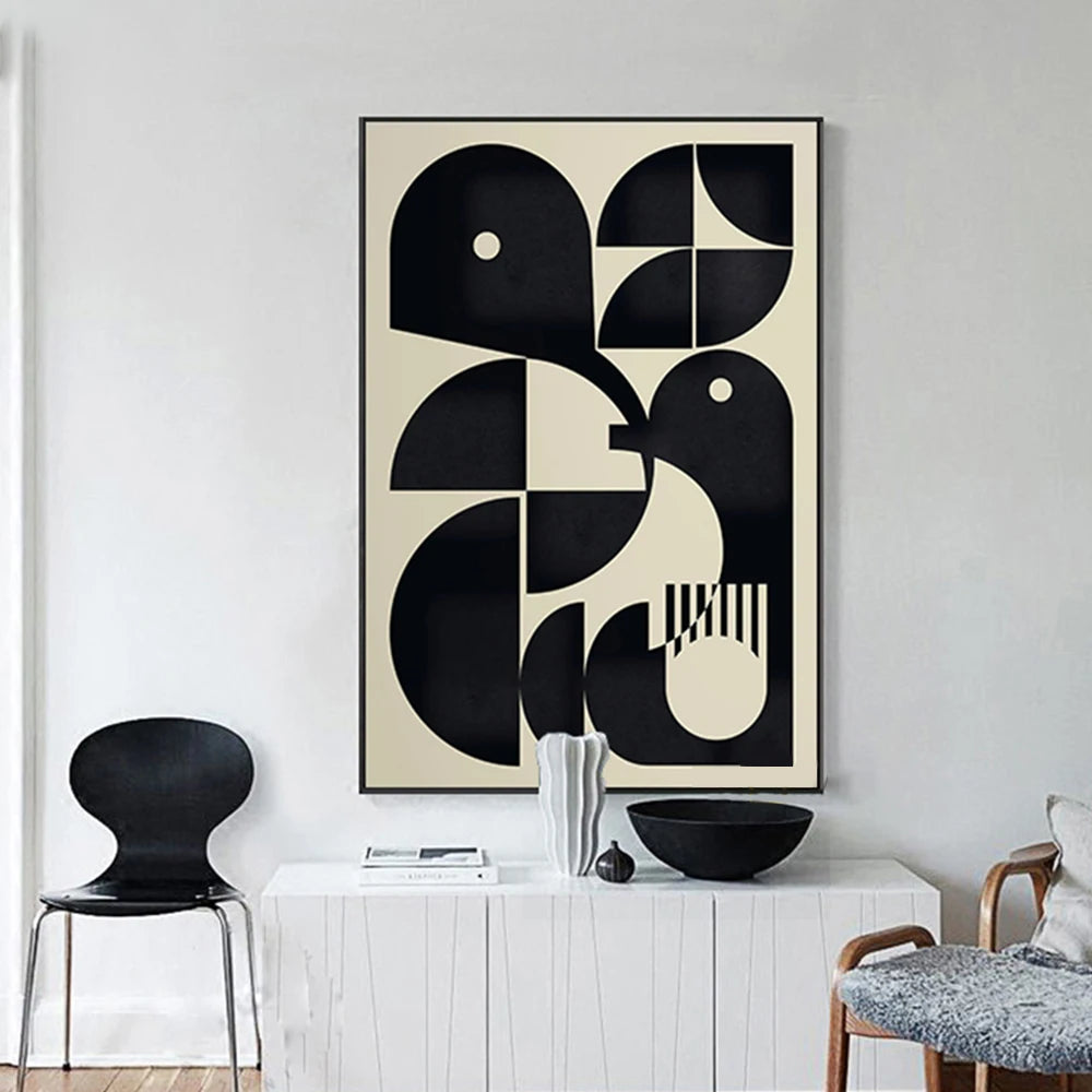 Affiche en toile abstraite STUDIO
