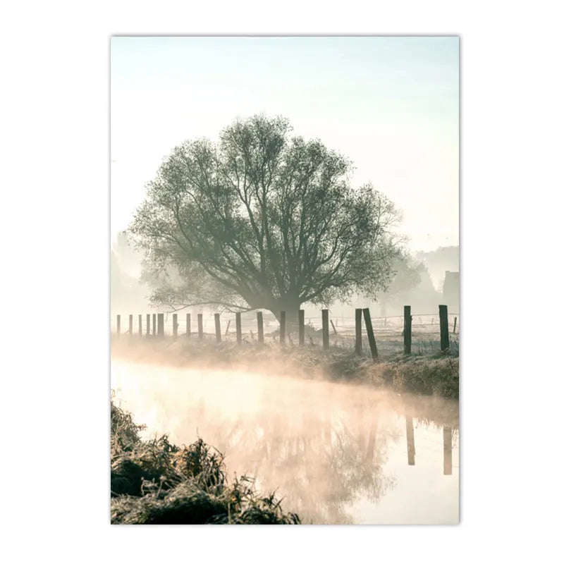 Affiche en toile NORDIC GREEN