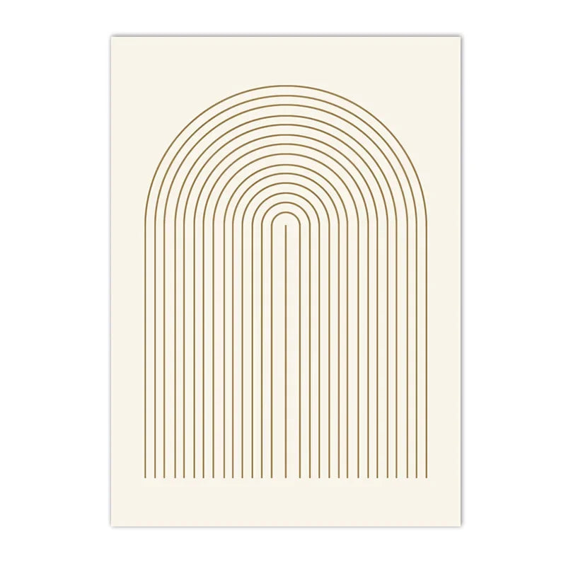 Affiche en toile "ARC CIEL"