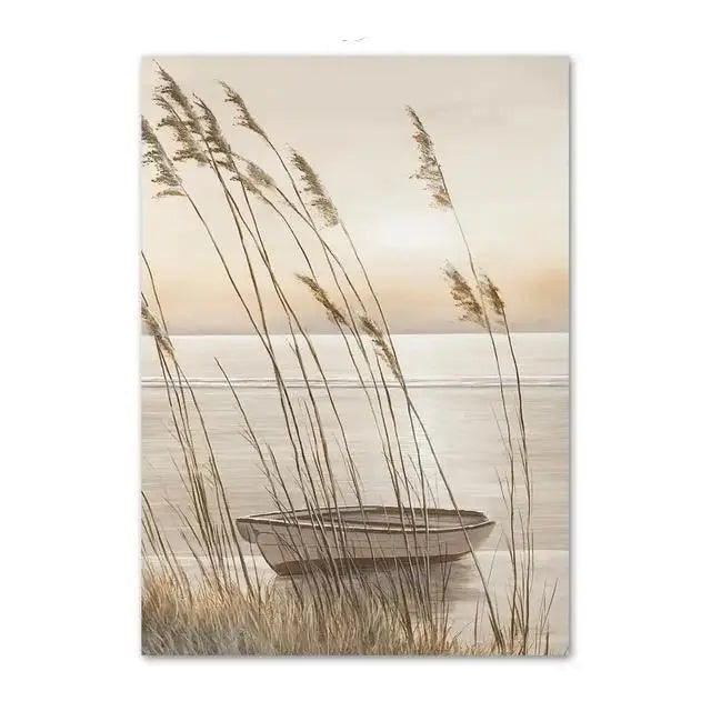 Affiche en toile BOHO NATURE BEIGE