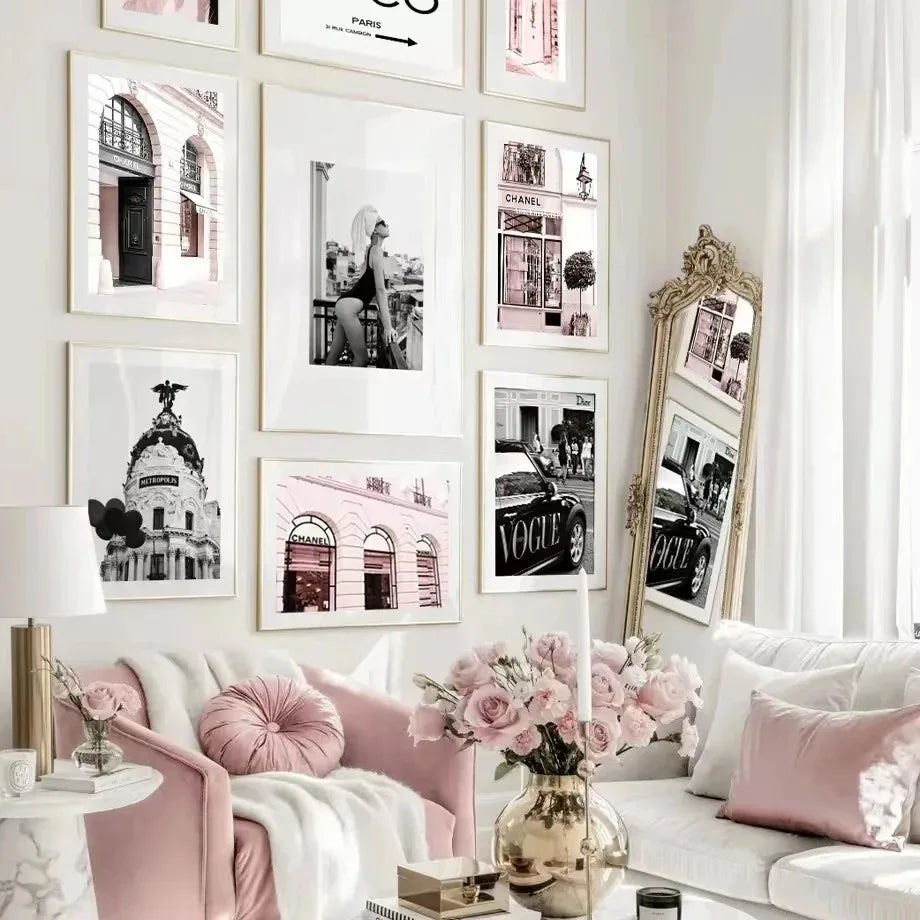 Affiche en toile MARQUES LUXE