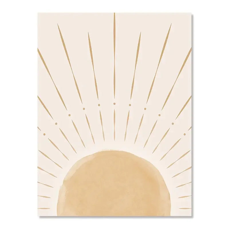 Affiche en toile SOLEIL