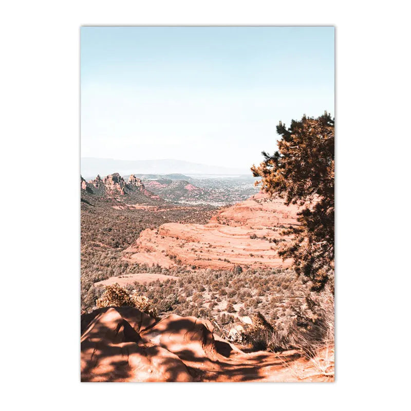 Affiche en toile ARIZONA DESERT GRAND CANYON
