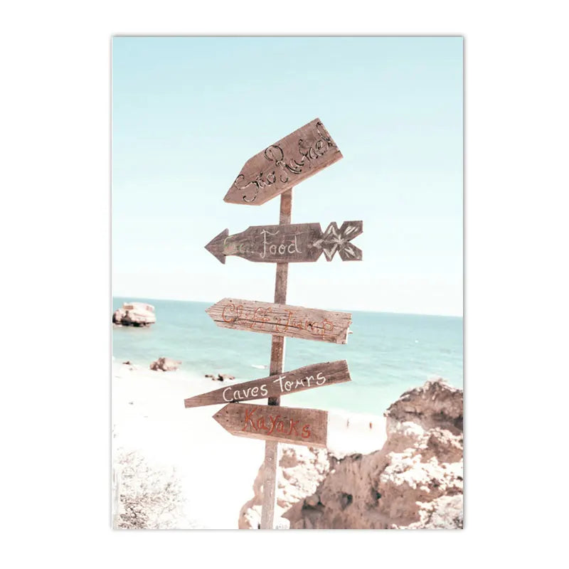 Affiche en toile GREECE